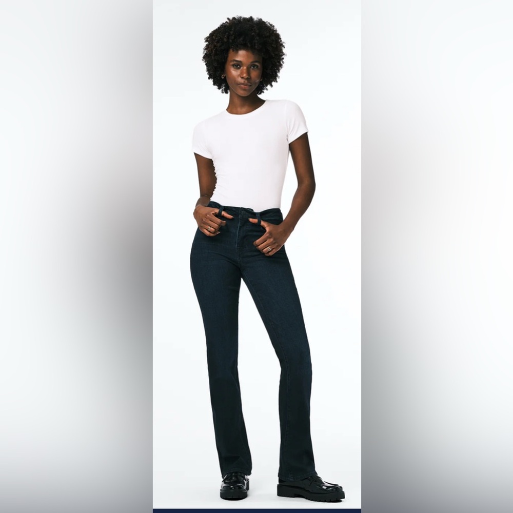 Buffalo David Bitton Mid Rise Bootcut Queen Women's Jeans in Dark Blue Size 27